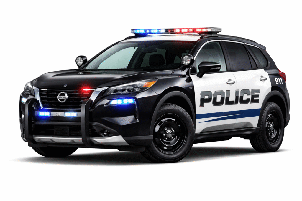 Granbury Nissan police car